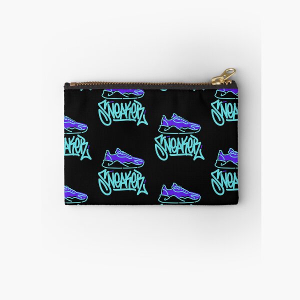 Item preview, Teal Blue Graffiti Gangster Sneaker  designed and sold by mkzmerch.