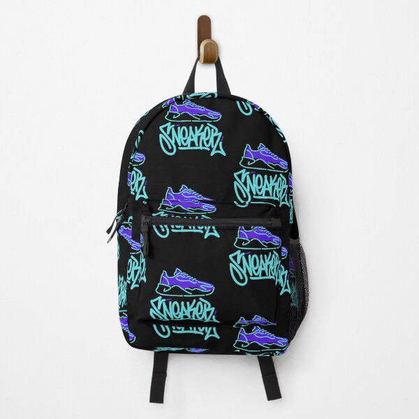 Item preview, Teal Blue Graffiti Gangster Sneaker designed and sold by mkzmerch.