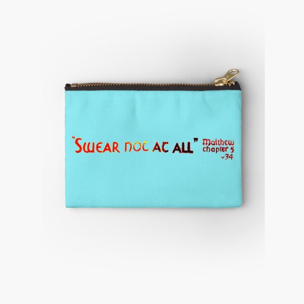 Item preview, Swear Not At All designed and sold by MoMoJaJa.