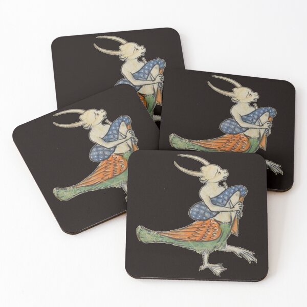 Item preview, Medieval Creature with Bagpipes Meme designed and sold by VintageManiac.