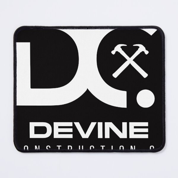 Item preview, DEVINE CONSTRUCTION CO designed and sold by Throwing  Buckets Magazine.