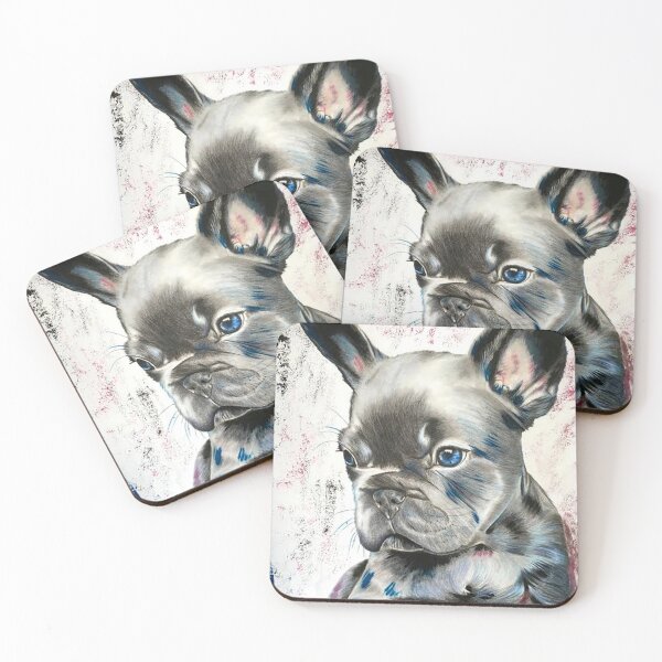 Item preview, french bulldog portrait designed and sold by Art13jenn.