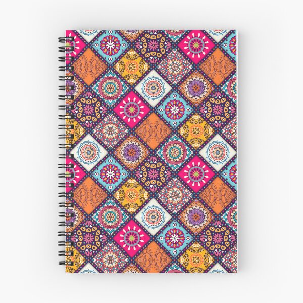 Item preview, Colorful floral tiles  pillows coloful mandala tiles  throe pillows designed and sold by SoulWriter.