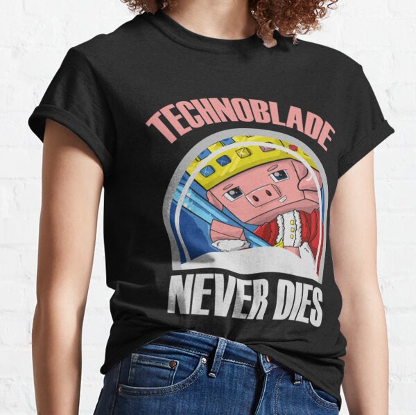 Technoblade Never Dies Camiseta t shirt' Sticker