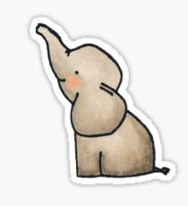 itty bitty elephant Sticker
