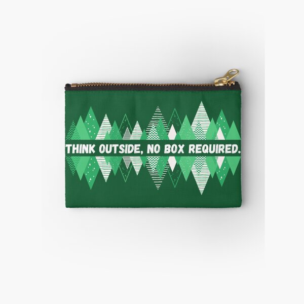 Item preview, Think outside, no box required. designed and sold by moxdesign.