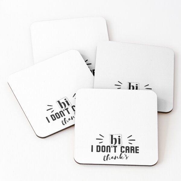 Item preview, Hi I Don't Care Thanks - Simple Sarcastic Text Design designed and sold by MWProject.