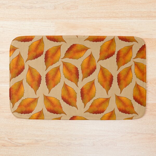 Item preview, Warm autumn leaves pattern designed and sold by chandrakbr.