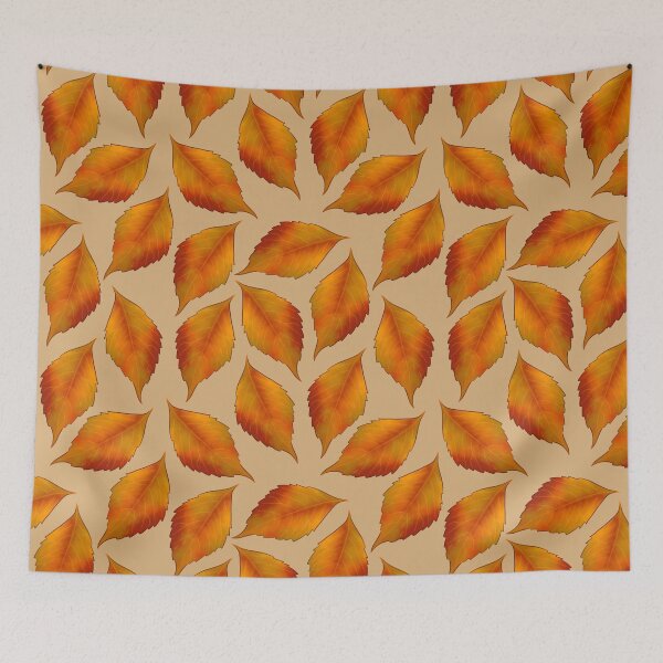 Item preview, Warm autumn leaves pattern designed and sold by chandrakbr.