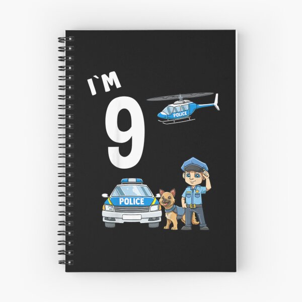 Item preview, Kids 9 Birthday Police - 9 Years Old Police Officer  designed and sold by Kennethollins.