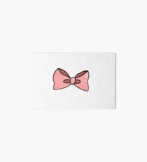 Pink Bow Art Board