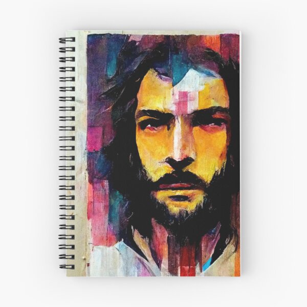 Item preview, Christ abstract painting design  designed and sold by nightspeed.