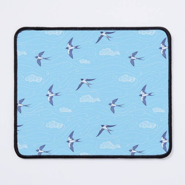 Item preview, Swallows in Blue Sky designed and sold by Esti Nagy.
