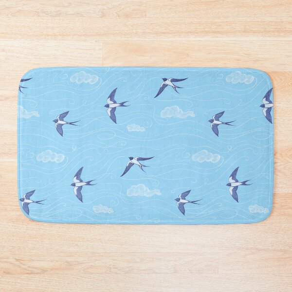 Item preview, Swallows in Blue Sky designed and sold by Esti Nagy.