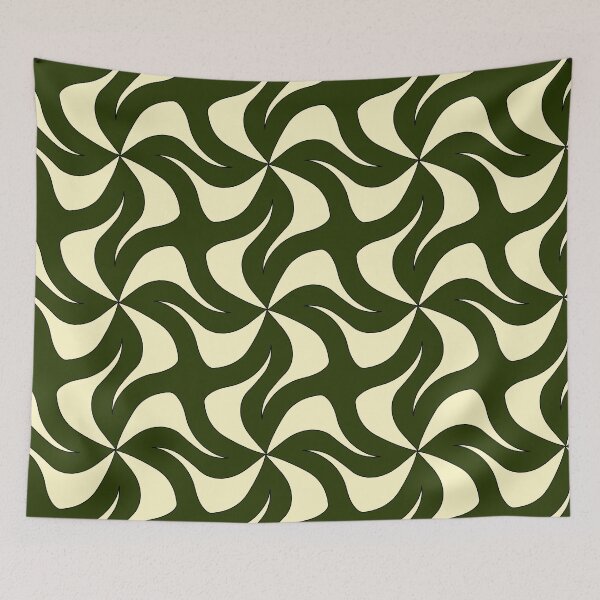 Item preview, Retro Military Swirl Pattern designed and sold by patternologyy.
