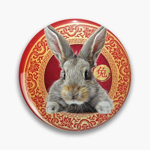 Item preview, Year Of The Rabbit Celebrations Zodiac rabbit designed and sold by taogiauco.