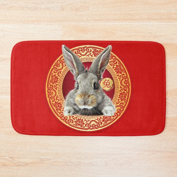 Item preview, Year Of The Rabbit Celebrations Zodiac rabbit designed and sold by taogiauco.