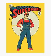 Super Mario Photographic Print