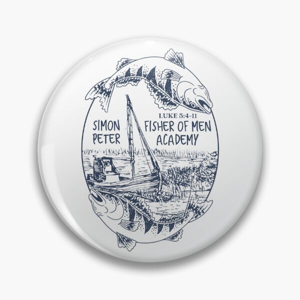 Item preview, Simon Peter Fisher of Men Academy Luke 5 Verse 4 - 11 Christian Art | Gospel | Ministry | Evangelical | Evangelism | designed and sold by MJDezigns.
