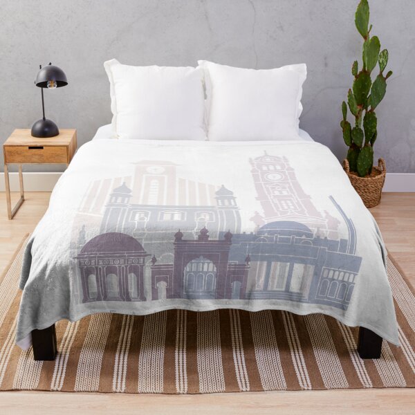 Item preview, FAISALABAD SKYLINE POSTER PASTEL designed and sold by paulrommer.