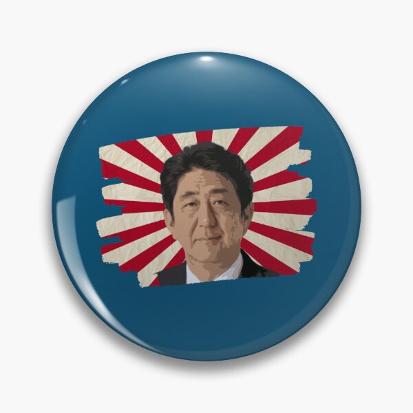 Item preview, Retro Vintage Shinzo Abe Former Japanese prime Minister    designed and sold by EdselLucas.