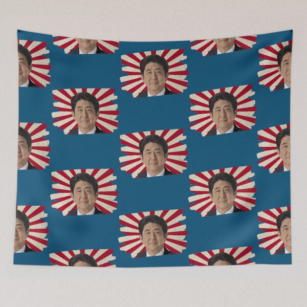 Item preview, Retro Vintage Shinzo Abe Former Japanese prime Minister    designed and sold by EdselLucas.