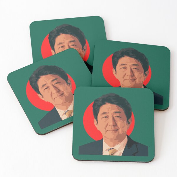 Item preview, Retro Vintage Shinzo Abe former Japanese prime minister designed and sold by EdselLucas.