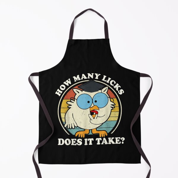 Item preview, Funny Owl How Many Licks Does It Take Retro Vintage designed and sold by Wendiart.