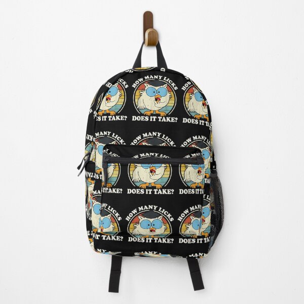 Item preview, Funny Owl How Many Licks Does It Take Retro Vintage designed and sold by Wendiart.