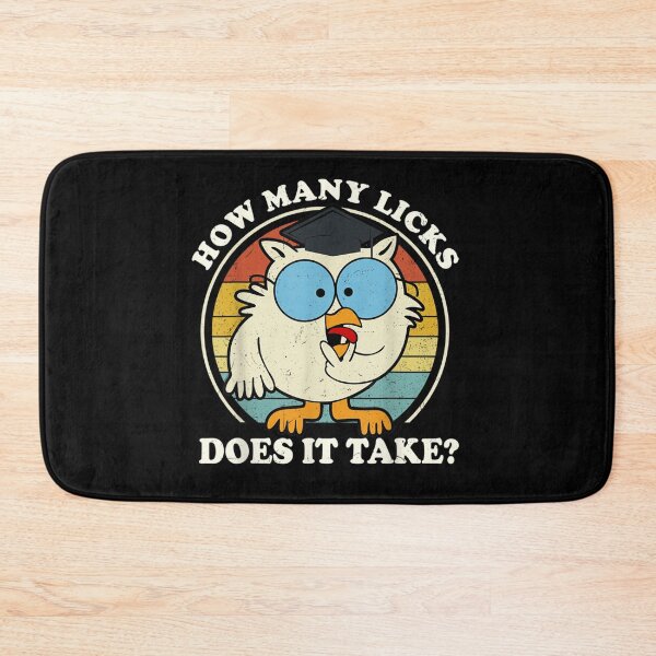 Item preview, Funny Owl How Many Licks Does It Take Retro Vintage designed and sold by Wendiart.