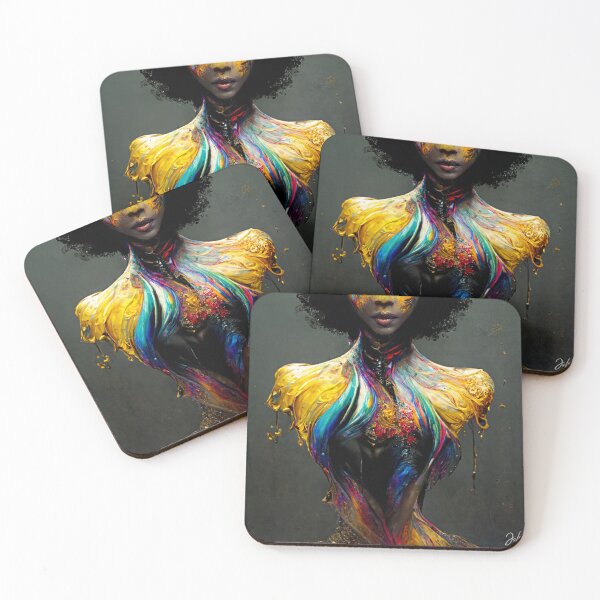 Item preview, Black Lady Arising Colour designed and sold by GambiJoop.