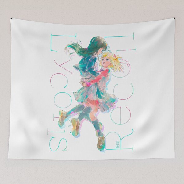 Item preview, Lycoris Recoil typo poster designed and sold by Sedeto.