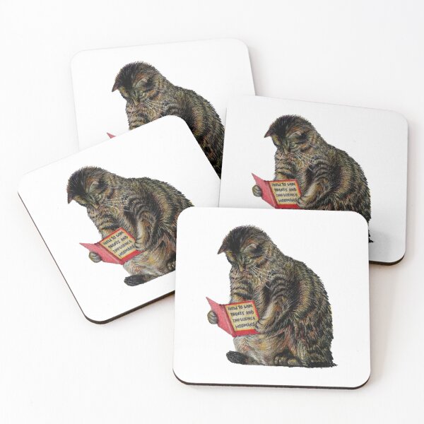 Item preview, Cat reading a book drawing | how to win treats and influence hoomans designed and sold by DipakSonarArt.