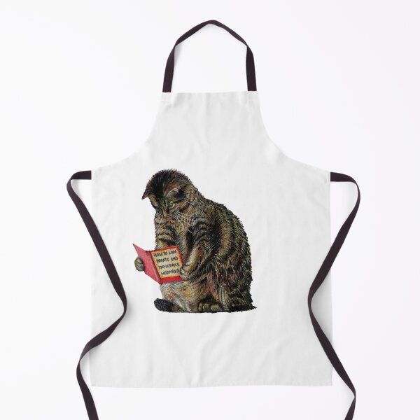 Item preview, Cat reading a book drawing | how to win treats and influence hoomans designed and sold by DipakSonarArt.