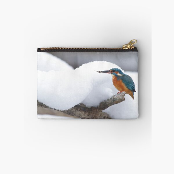 Item preview, Kingfisher with a fish designed and sold by Remo Savisaar.