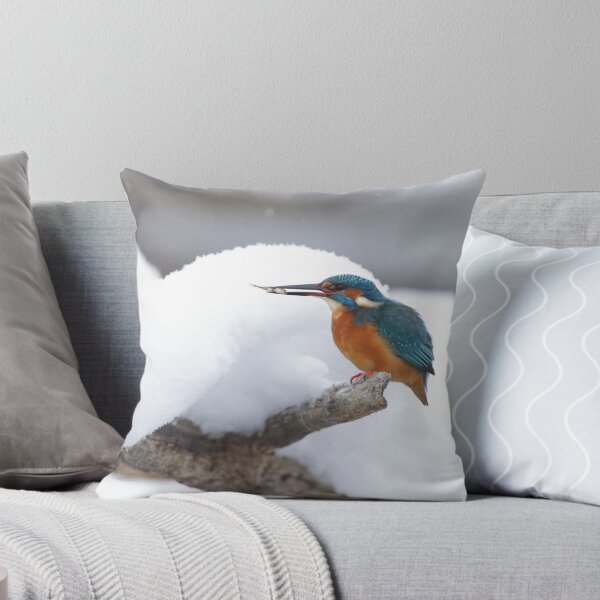 Item preview, Kingfisher with a fish designed and sold by Remo Savisaar.