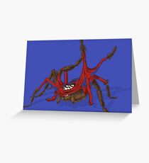 Spider Spider Greeting Card