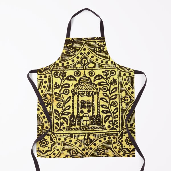 Item preview, Yellow Pattern Vintage Art designed and sold by vintagemother.