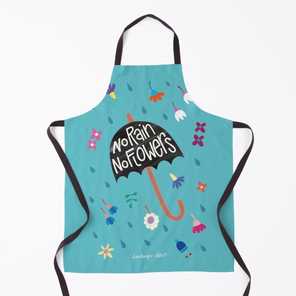 Item preview, No rain, no flowers designed and sold by hamburgerliebe.