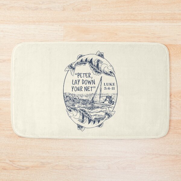 Item preview, Peter Lay Down Your Net Luke 5 Verse 4-11 Christian Art | Gospel | Ministry | God Shall Supply All My Needs According to His Riches And Glory designed and sold by MJDezigns.