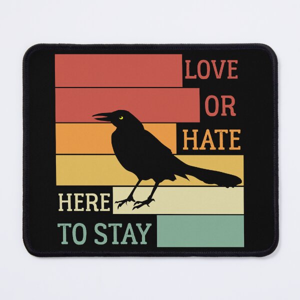 Item preview, grackle got no boss ( here to stay ) - AUSTIN WEIRD BIRD designed and sold by Raiko-art.