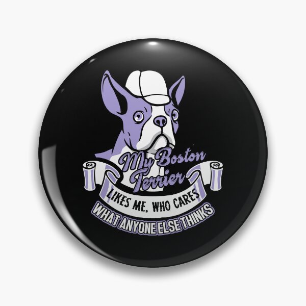 Item preview, My Boston Terrier Likes Me designed and sold by UnknownArtistt.