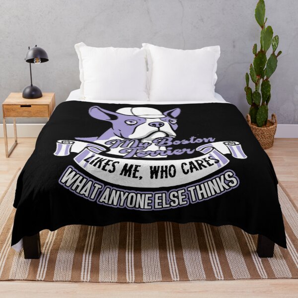 Item preview, My Boston Terrier Likes Me designed and sold by UnknownArtistt.