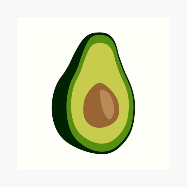 Avocado Art Print