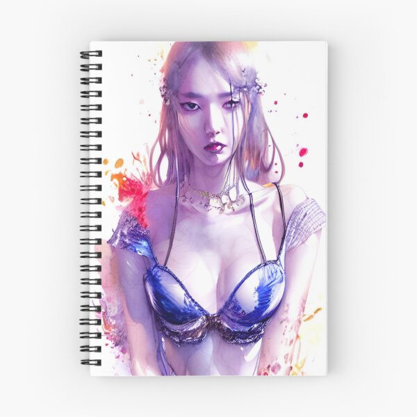 Item preview, Chinese Beauty Original Sexy Erotic Ecchi Lingerie Pinup Female Model Pose Babe Hentaii Bikini Latex Lace Suit  designed and sold by Hot-as-hell.