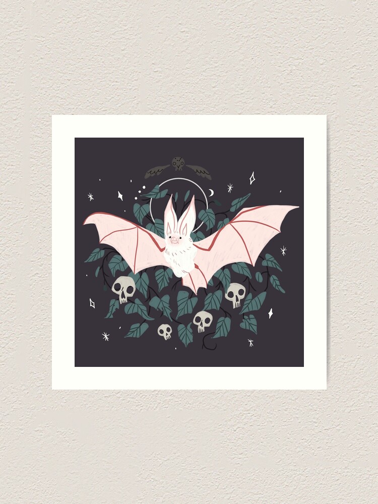 Alternate view of Familiar - Desert Long Eared Bat Art Print