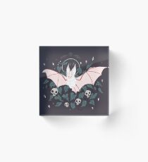 Vertraut - Wüsten-Langohr-Fledermaus Acrylblock