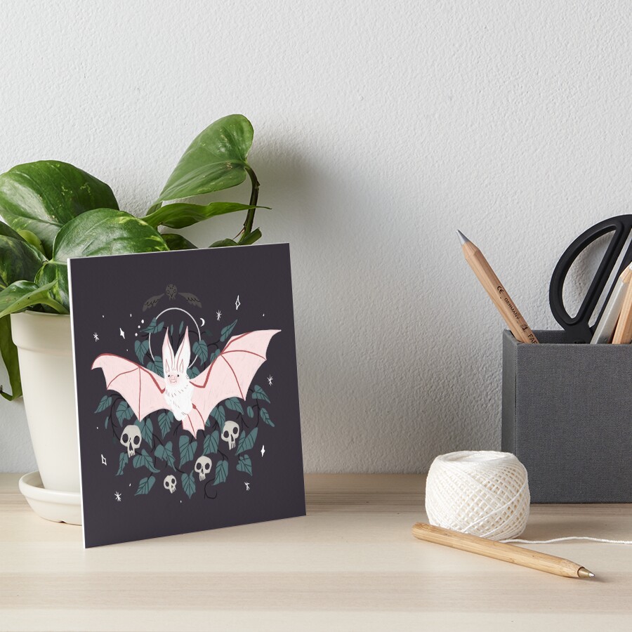 Familiar - Desert Long Eared Bat Art Board Print