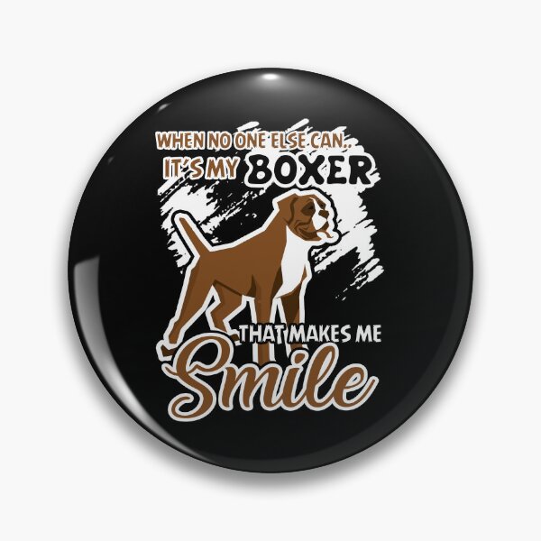 Item preview, My Boxer Makes Me Smile designed and sold by UnknownArtistt.