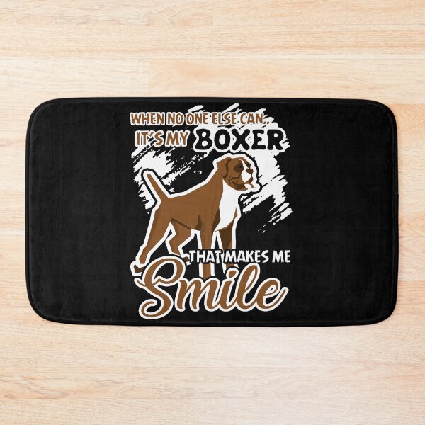 Item preview, My Boxer Makes Me Smile designed and sold by UnknownArtistt.
